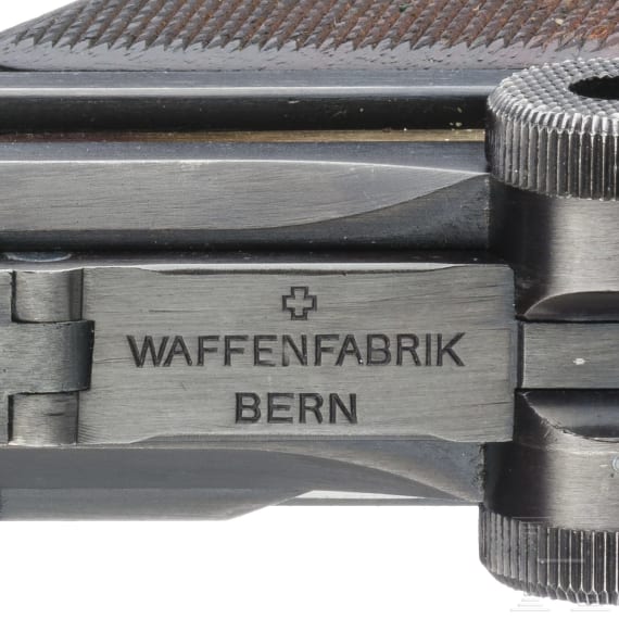 Parabellum Mod. 1906/24, W + F, mit Futteral