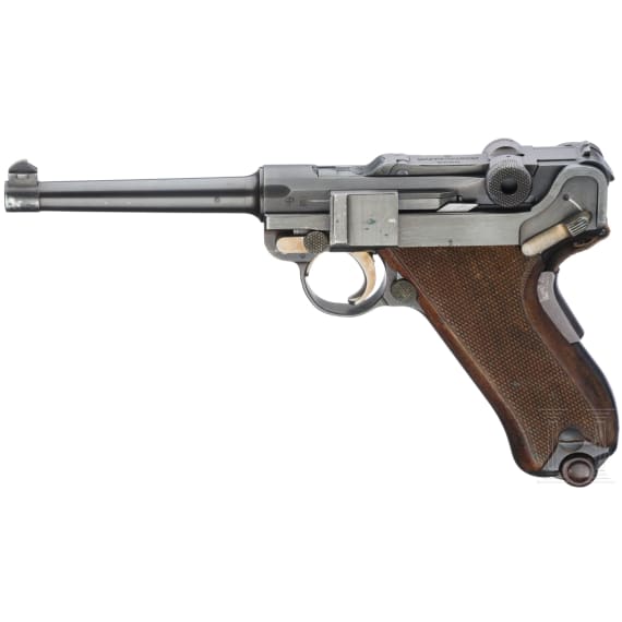 Parabellum Mod. 1906/24, W + F, with holster