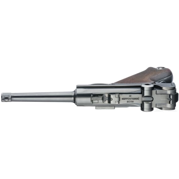 Parabellum Mod. 1906/24, W + F, mit Futteral