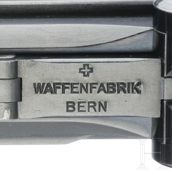 Parabellum Mod. 1906/24, W + F, mit Futteral