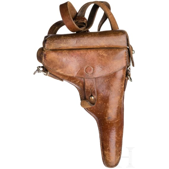 Parabellum Mod. 1906/24, W + F, mit Futteral