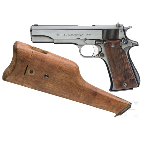 Star Mod. MMS, with shoulder stock