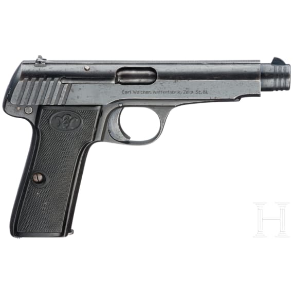 A Walther Mod. 6, rural police ("Landgendarmerie"), with holster