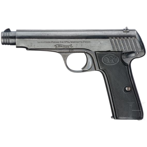 A Walther Mod. 6, rural police ("Landgendarmerie"), with holster