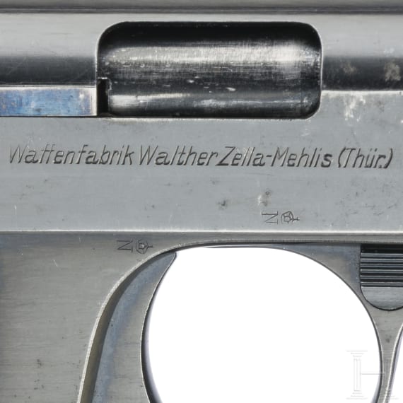 A Walther Mod. 8, Reichswehr shooting price 1933, with holster