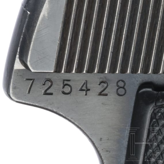 A Walther Mod. 8, Reichswehr shooting price 1933, with holster