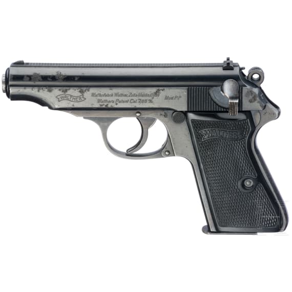 Walther PP, ZM, with Tughra mark, Turkish contract