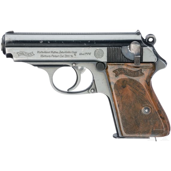 Walther PPK, RZM, Dienstwaffe der Partei, mit Tasche