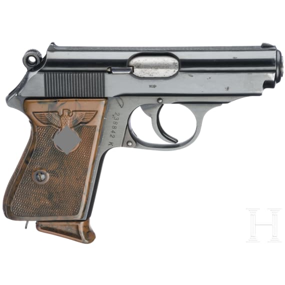 A Walther PPK, "Honor Weapon of the Political Leaders", in box, with party leader holster with shoulder strap