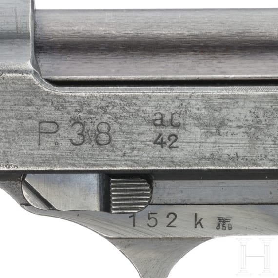 Walther P 38, code "ac - 42", with holster