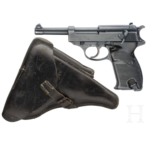 Walther P 38, Code "ac - 43", with holster
