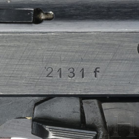 Walther P 38, Code "ac - 43", with holster