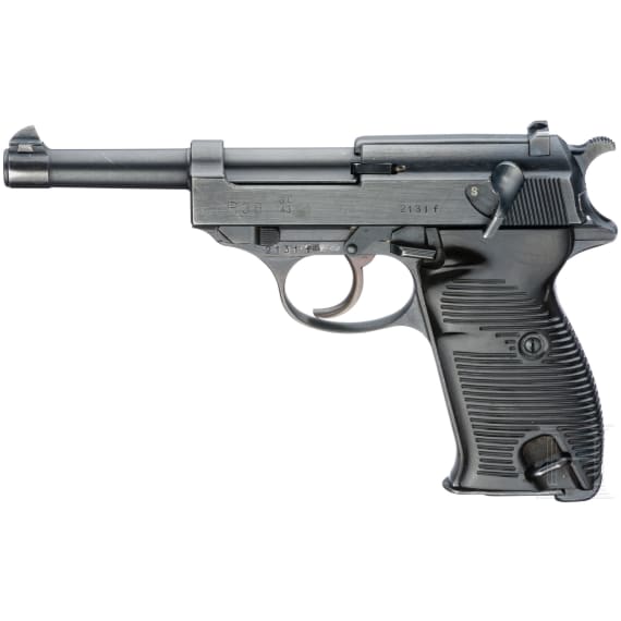 Walther P 38, Code "ac - 43", with holster