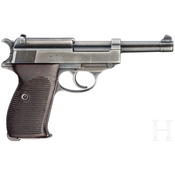 A Walther P 38, Code "ac - 43", with holster