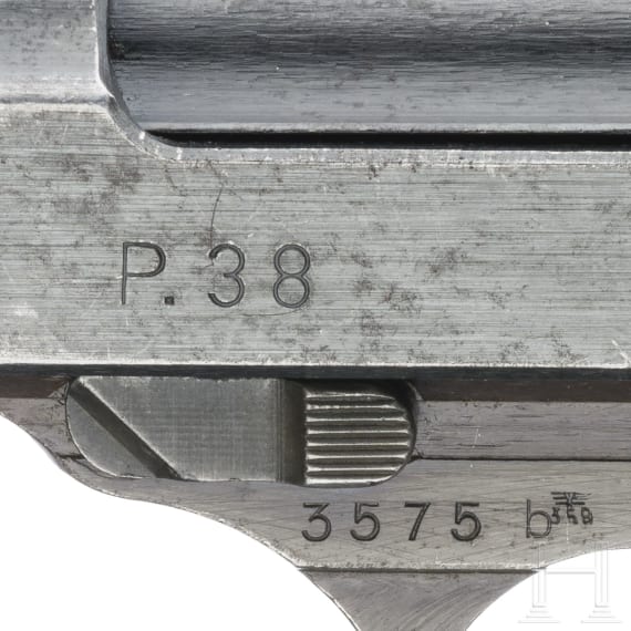 Walther P 38, Code "ac - 45", fnh-Lauf, mit Koffertasche