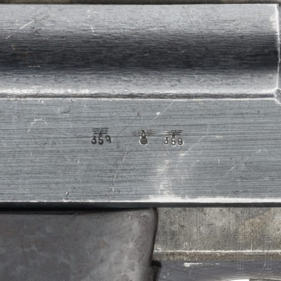 Walther P 38, Code "ac - 45", fnh-Lauf, mit Koffertasche