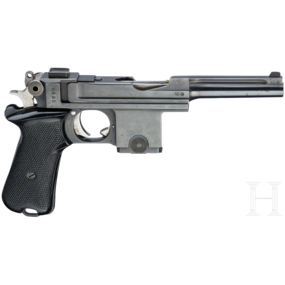 Bergmann Mod. 1910/21, mit Tasche