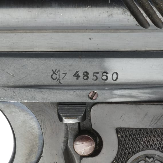 CZ Mod. 24, mit Tasche, Beutewaffe Wehrmacht
