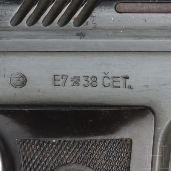 CZ Mod. 24, mit Tasche, Beutewaffe Wehrmacht