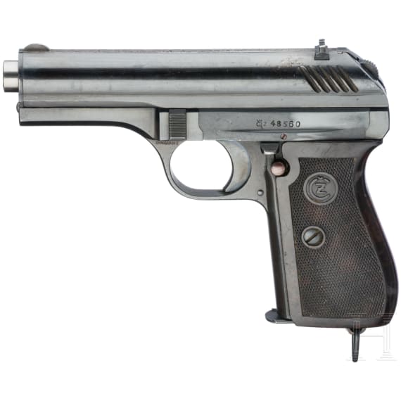 CZ Mod. 24, mit Tasche, Beutewaffe Wehrmacht