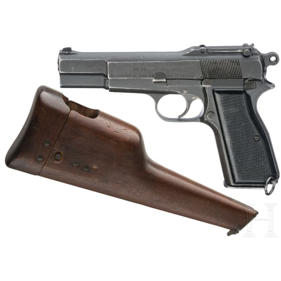 Browning Inglis No. 1 MK. I*, mit Anschlagkasten