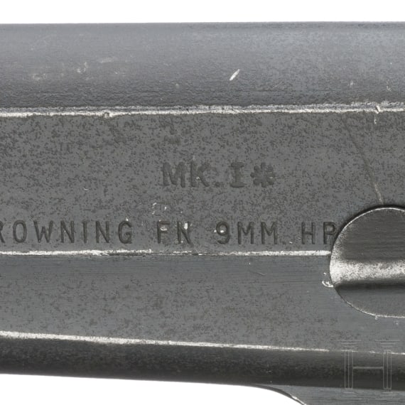 Browning Inglis No. 1 MK. I*, mit Anschlagkasten