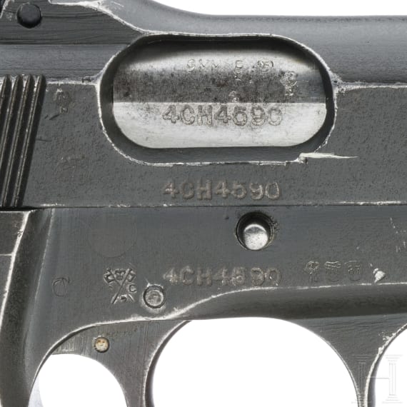 Browning Inglis No. 1 MK. I*, mit Anschlagkasten
