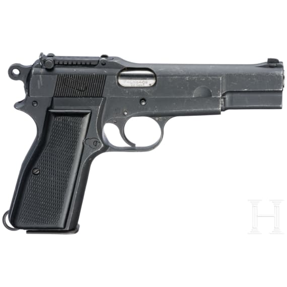 Browning Inglis No. 1 MK. I*, with holster and shoulder stock