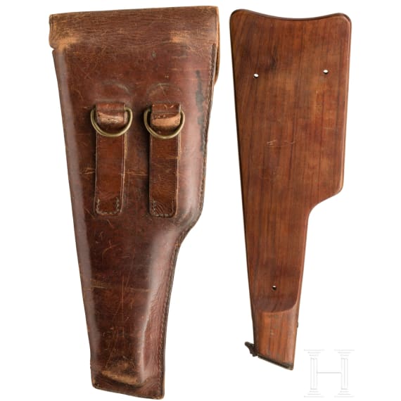 Browning Inglis No. 1 MK. I*, with holster and shoulder stock