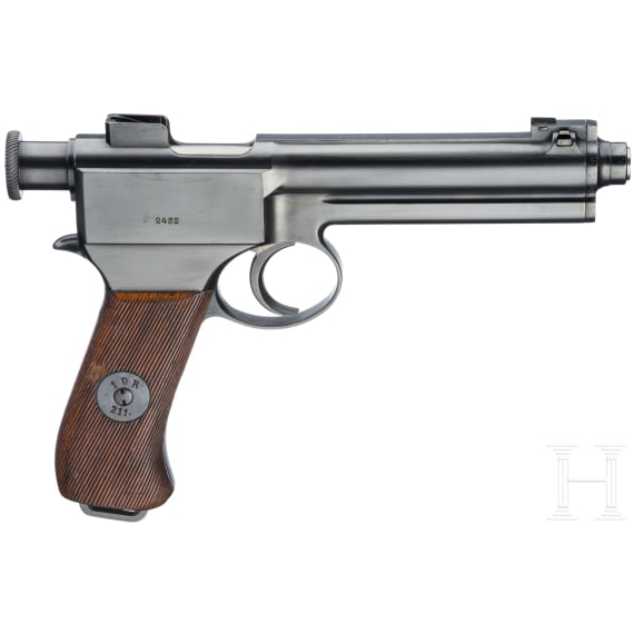 A Roth-Steyr Mod. 07, first pattern, with holster