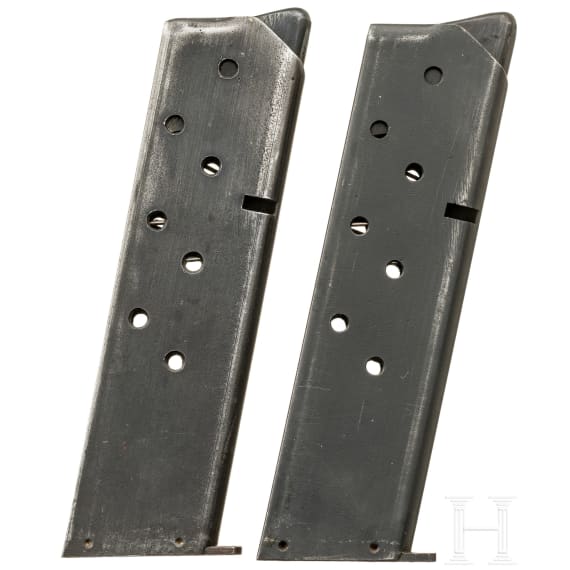 Two magazines for the VIS Mod. 35, Fabr. Brony, Radom
