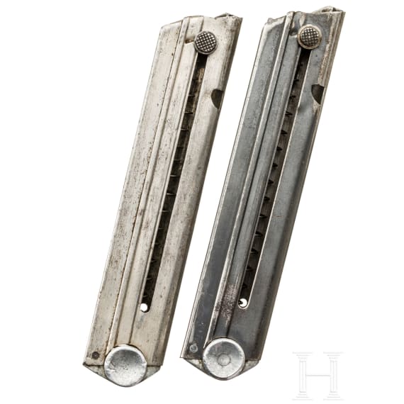 Two magazines for Luger pistols by Simson