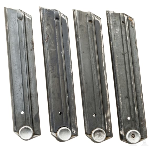 Four Luger magazines, Wehrmacht