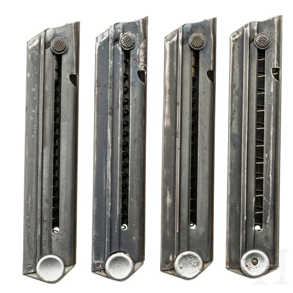 Four Luger magazines, Wehrmacht