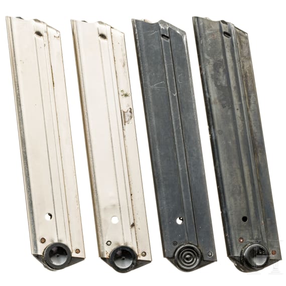 Four Luger magazines (reproductions)