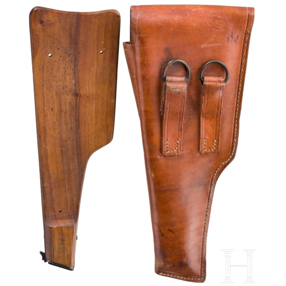 Shoulder stock with holster for FN GP M 35, Belgium