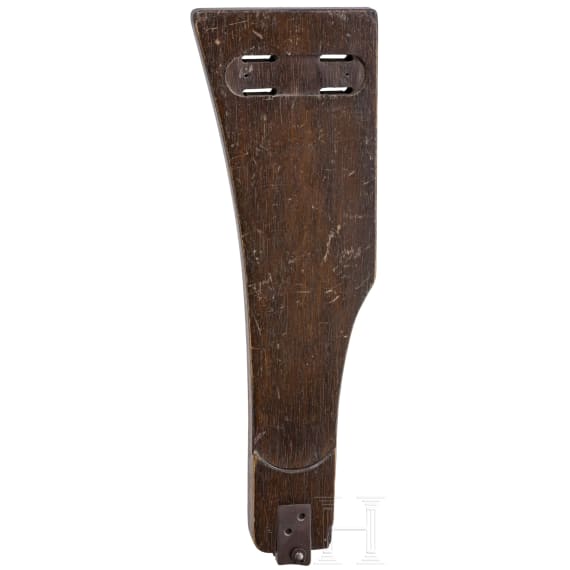 A shoulder stock for a Husqvarna M 40 pistol