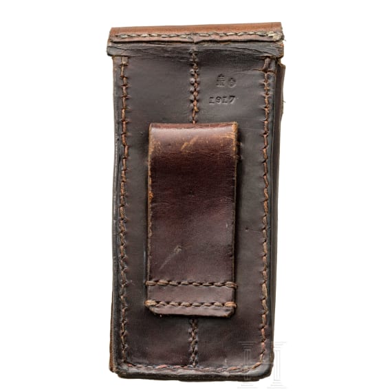 Double magazine pouch for a P 4, Imperial era