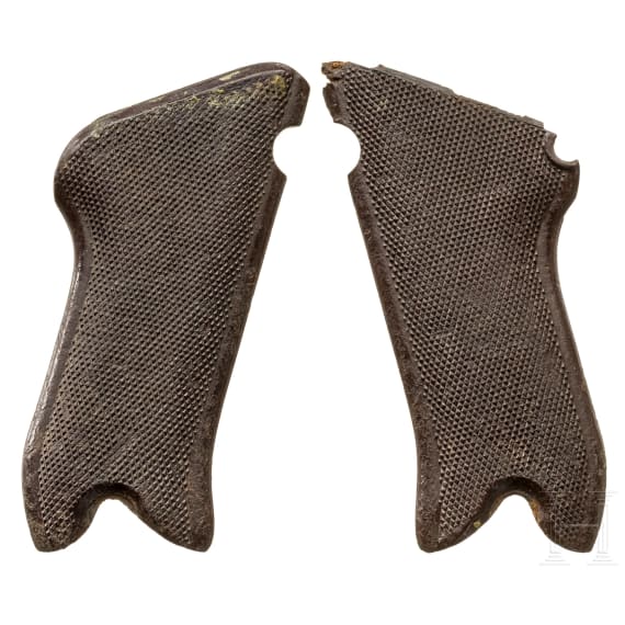 Two grip scales for a Krieghoff Luger