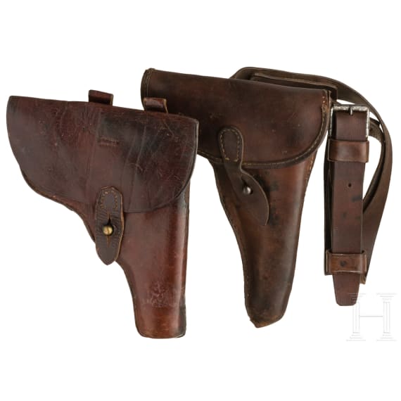 Two unknown holsters
