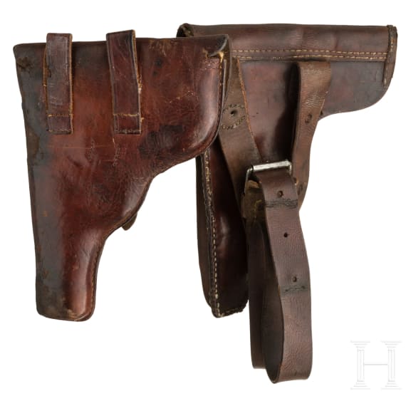Two unknown holsters