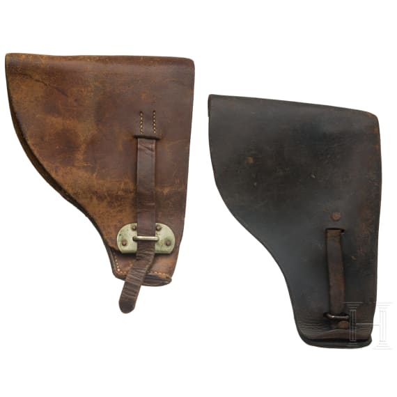 Two holsters for Belgian FN pistols