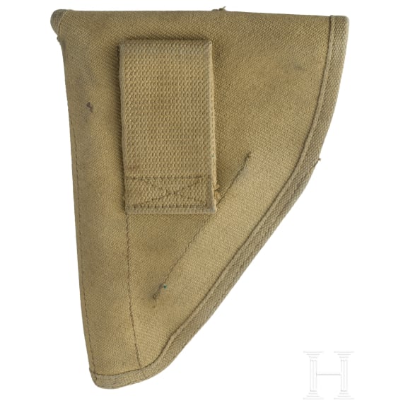 A canvas holster for a Canadian HP 35 by John Inglis