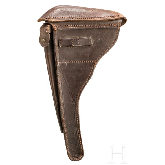 A holster for an Artillery Luger