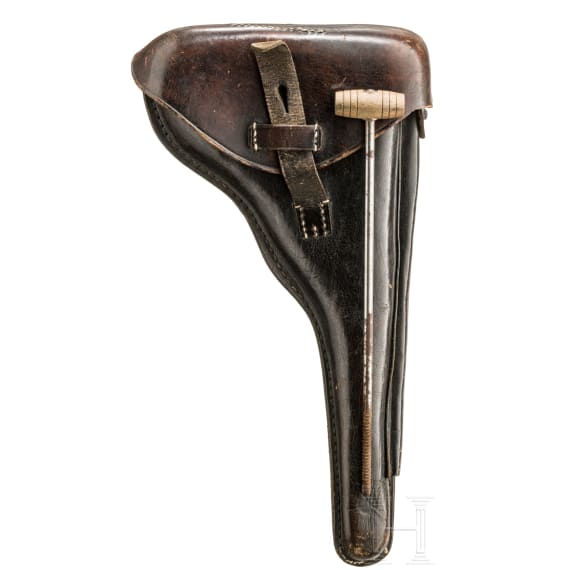 A holster for an Artillery Luger