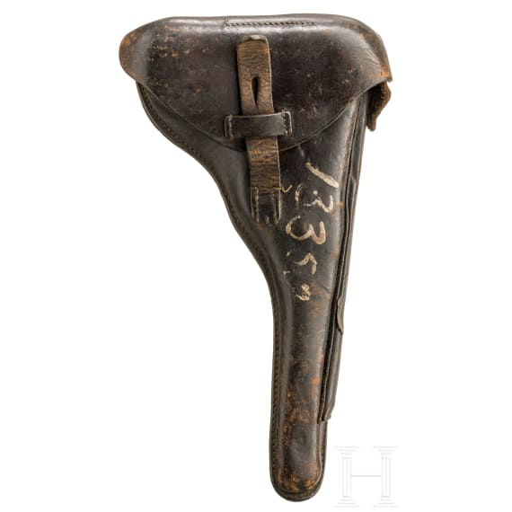 A holster for an Artillery Luger