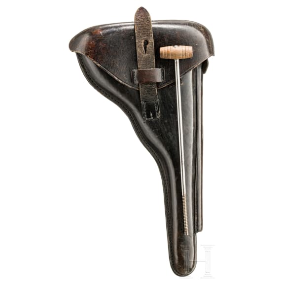 A holster for an Artillery Luger