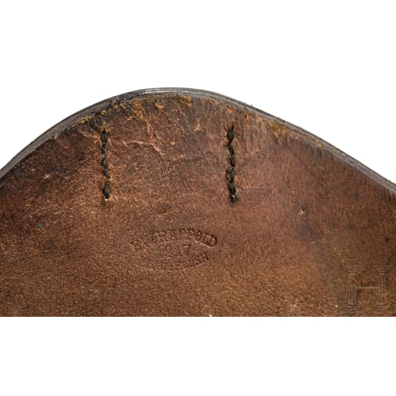 A holster for an Artillery Luger