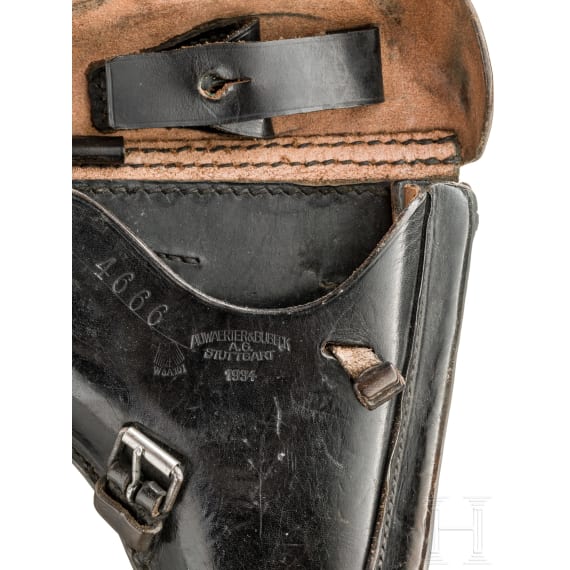 A holster for a Luger pistol, Wehrmacht