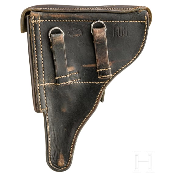 A holster for a Luger pistol, Wehrmacht